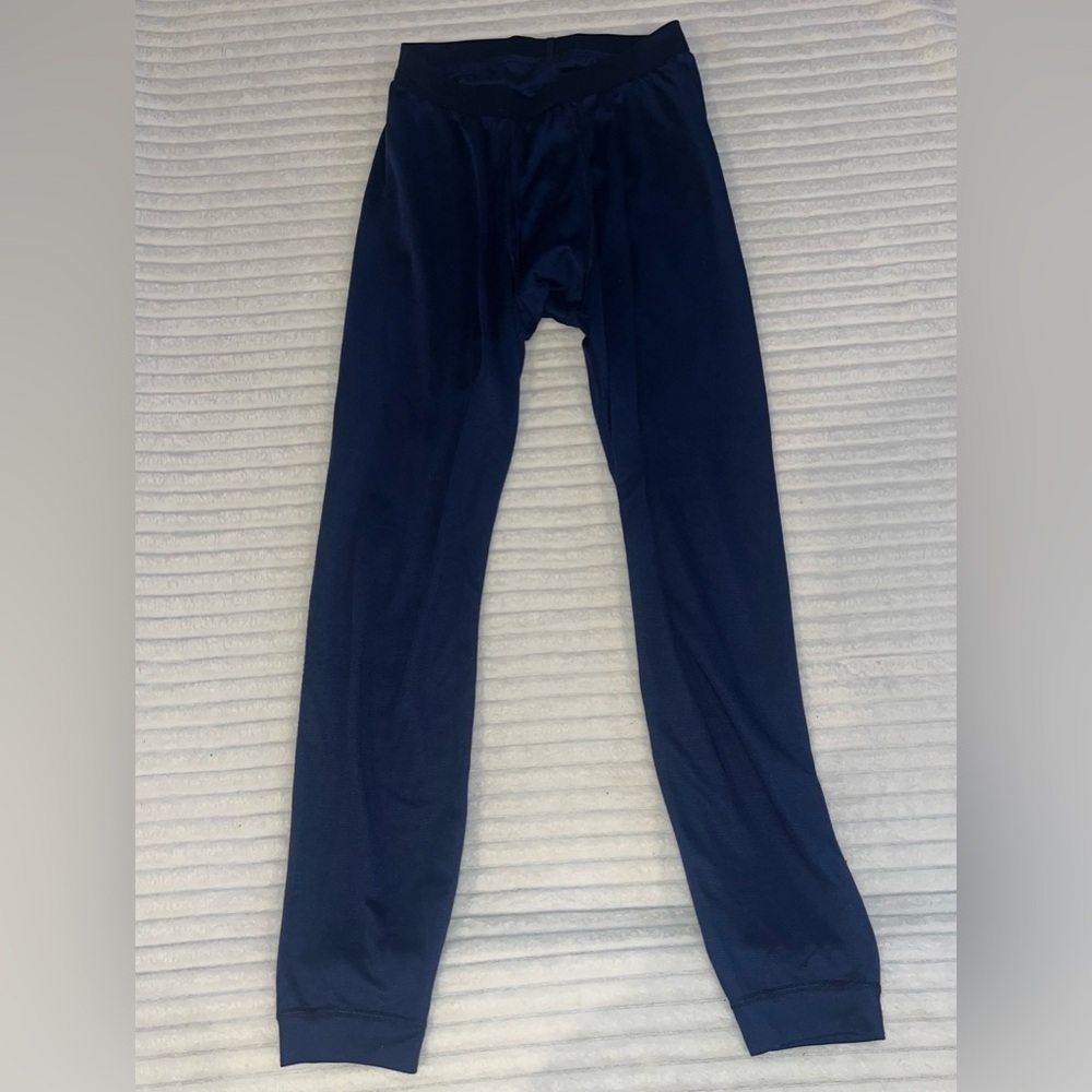 Patagonia Men's Capilene Thermal Weight Bottoms in navy blue Size S - Picture 3 of 5